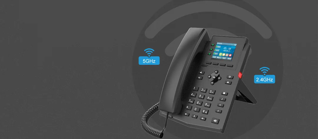 اتصال Wi-Fi ثنائي النطاق لهاتف W202