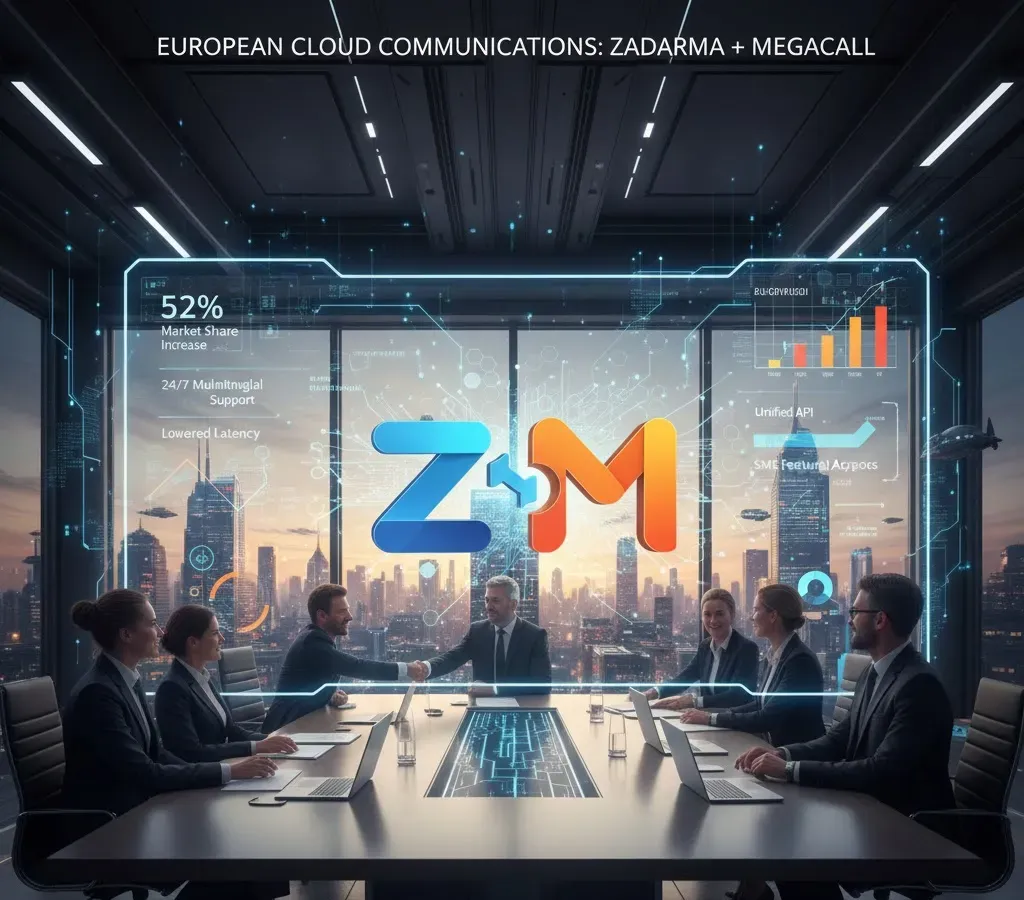 التوحيد الاستراتيجي في الاتصالات السحابية الأوروبية: الاستحواذ على Zadarma-Megacall