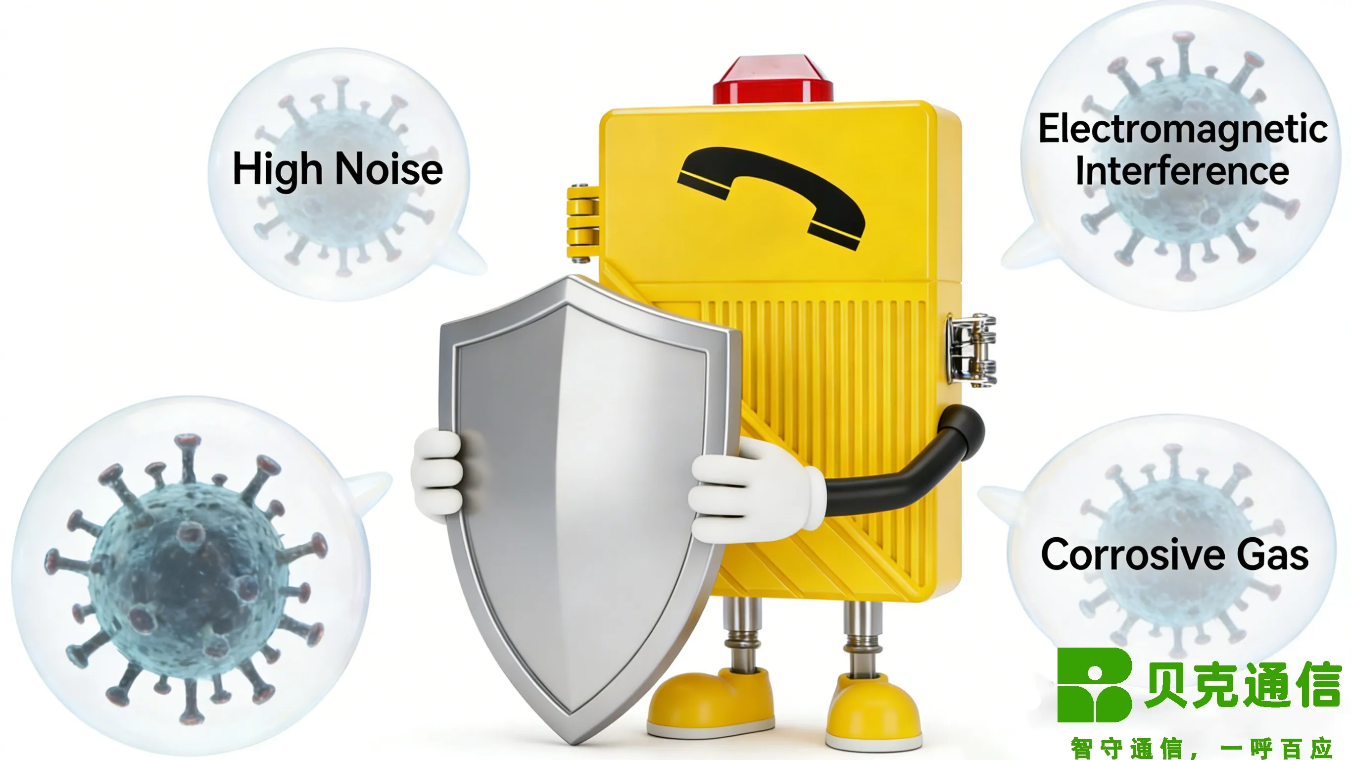 محطة مخاطبة عامة واقية من الانفجار: تحمي اتصالات السلامة للمؤسسات بواسطة Becke T