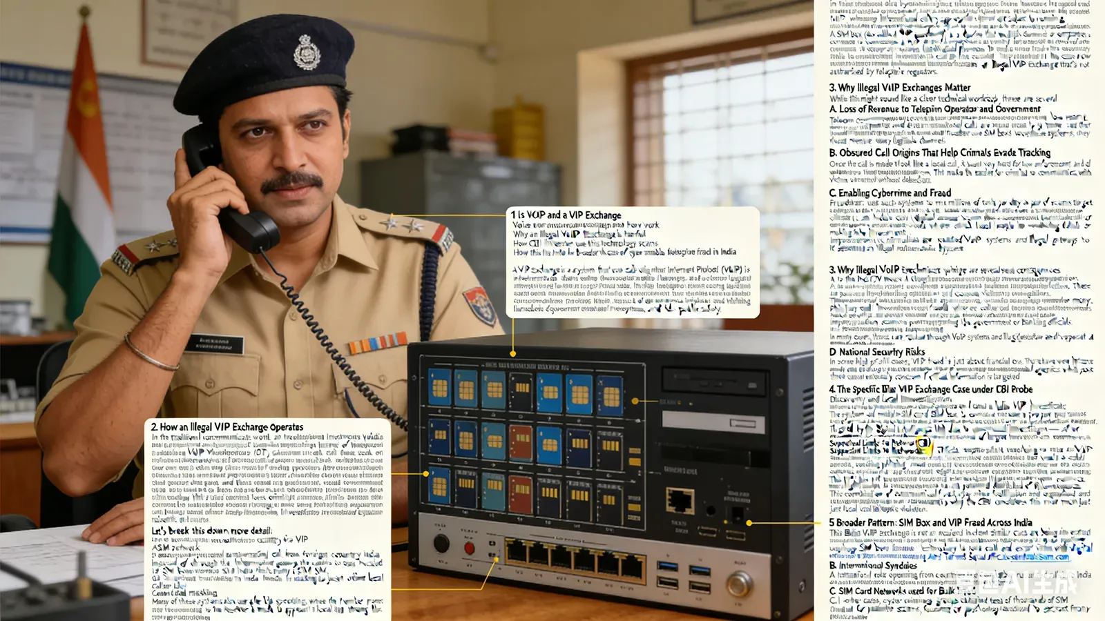 ما هو تبادل الصوت عبر بروتوكول الإنترنت ولماذا هو تحت التحقيق CBI