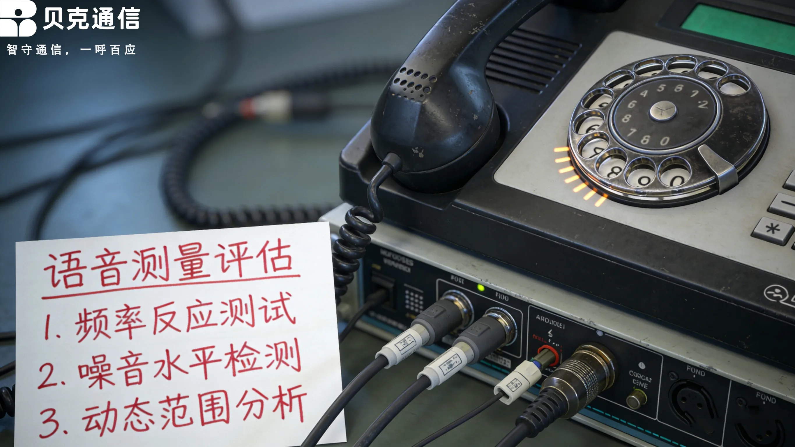 The voice quality testing standards and evaluation methods for industrial telephones The voice quality testing standards and evaluation methods for industrial telephones