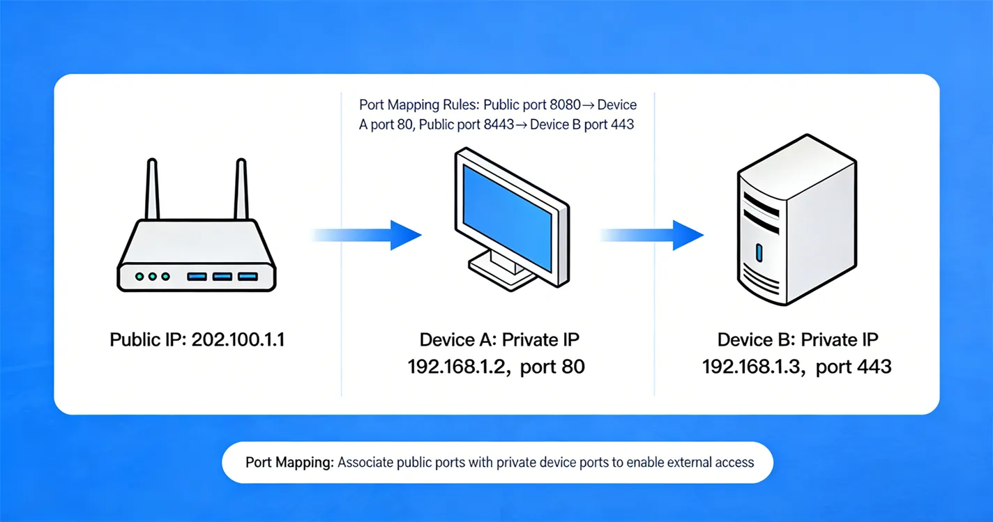 تعيين عناوين IP والمنافذ: ما هو، وكيف يعمل، والتطبيقات العملية