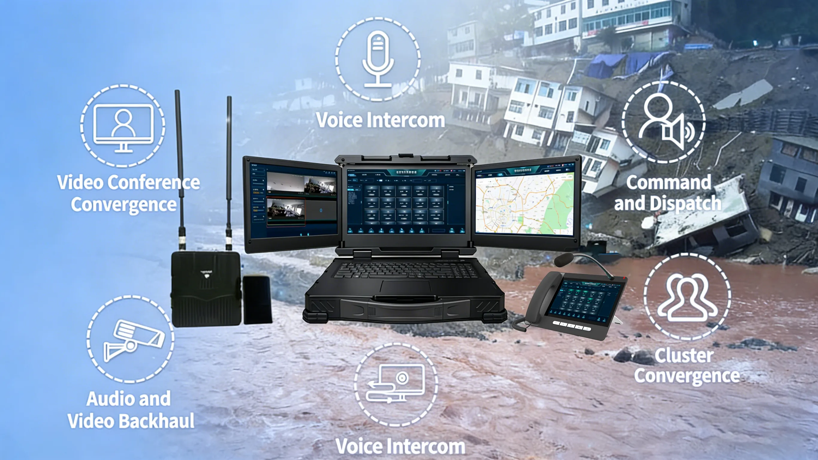 صناديق القيادة الطارئة في الموقع: حلول اتصال وقيادة موثوقة لسيناريوهات الانقطاع 