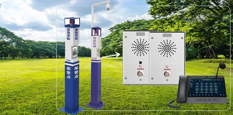 كيف يعمل نظام مكالمات الطوارئ عبر الاتصال الداخلي في المناطق السياحية؟ حل Becke 