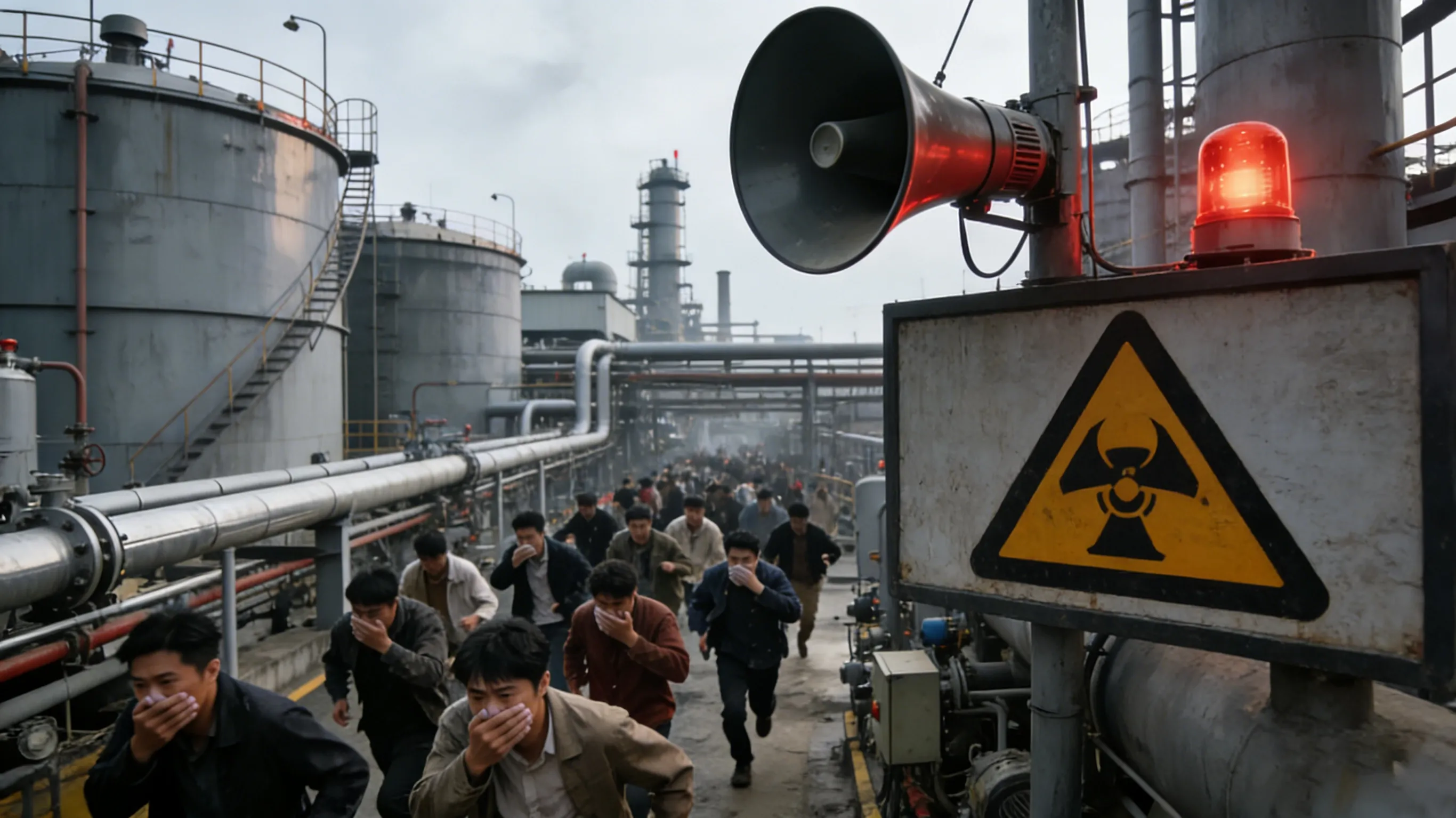 شرح وظيفة الإذاعة للإخلاء الطارئ عبر الهاتف المضاد للانفجار