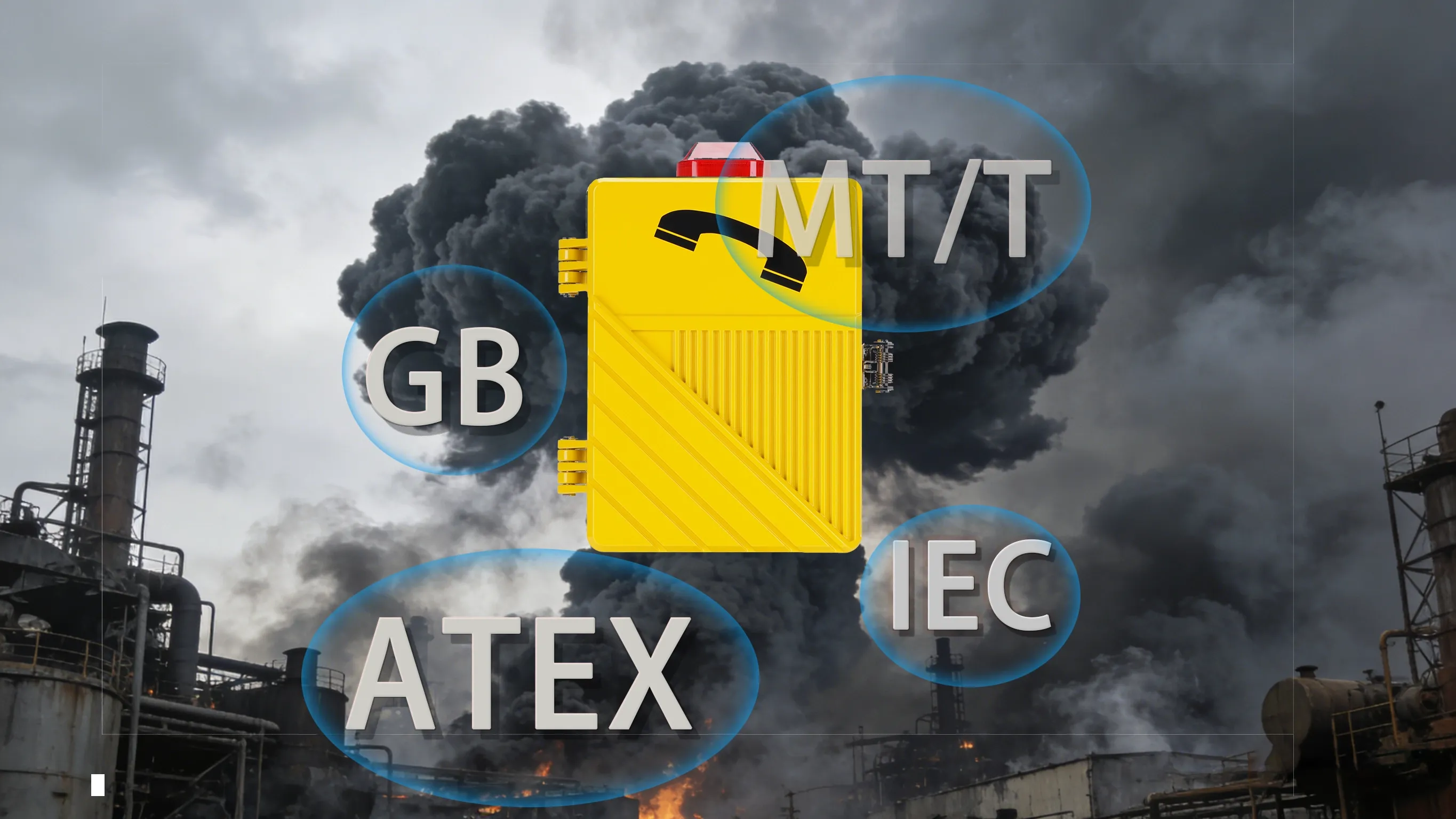 تفسير شامل للعلامات المقاومة للانفجار والامتثال للهواتف المقاومة للانفجار