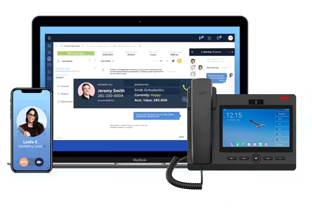 تكامل مركز الاتصال ومراقبة الفيديو: دليل فني من بيكه تيلكوم